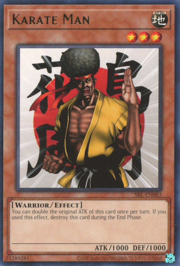 Karate Man [SRL-EN083] Rare | The Time Vault CA