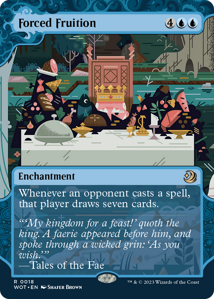 Forced Fruition [Wilds of Eldraine: Enchanting Tales] | The Time Vault CA