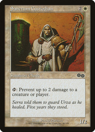 Sanctum Custodian [Urza's Saga] | The Time Vault CA