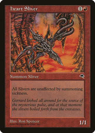 Heart Sliver [Tempest] | The Time Vault CA
