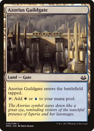 Azorius Guildgate [Modern Masters 2017] | The Time Vault CA
