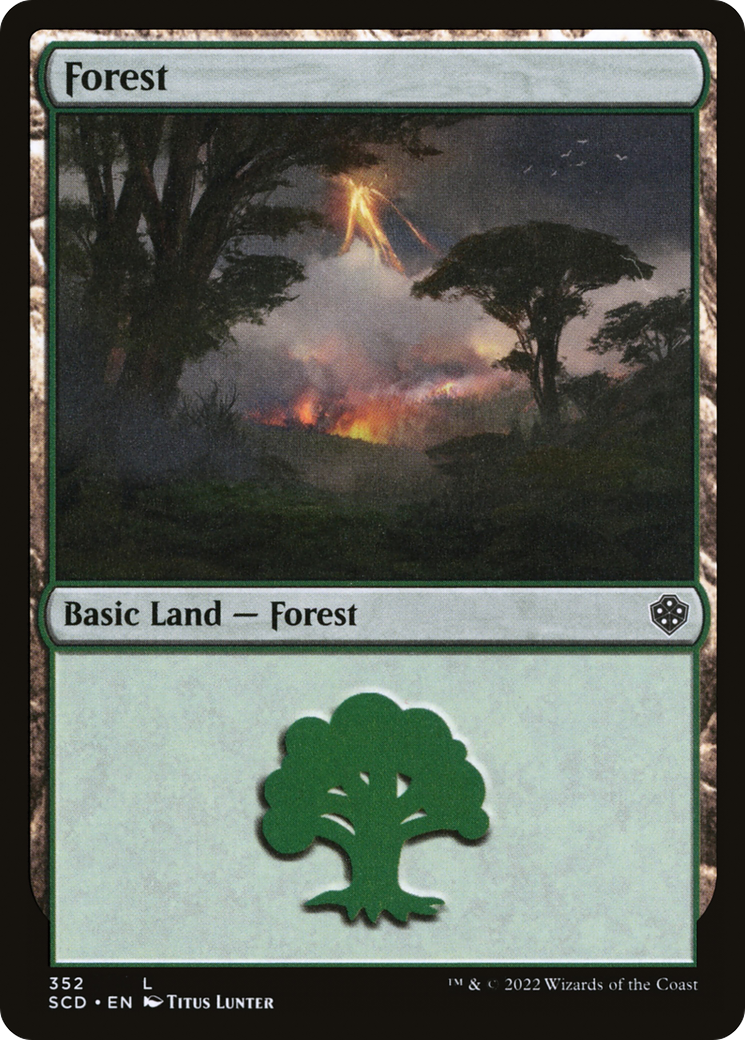 Forest (352) [Starter Commander Decks] | The Time Vault CA