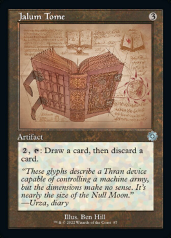 Jalum Tome (Retro Schematic) [The Brothers' War Retro Artifacts] | The Time Vault CA