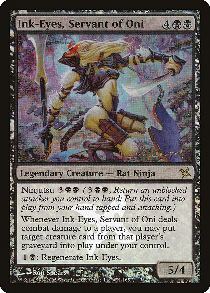 Ink-Eyes, Servant of Oni [Betrayers of Kamigawa Promos] | The Time Vault CA
