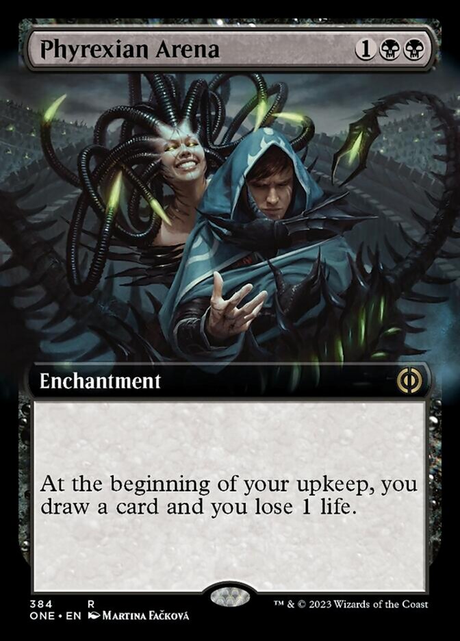 Phyrexian Arena (Extended Art) [Phyrexia: All Will Be One] | The Time Vault CA