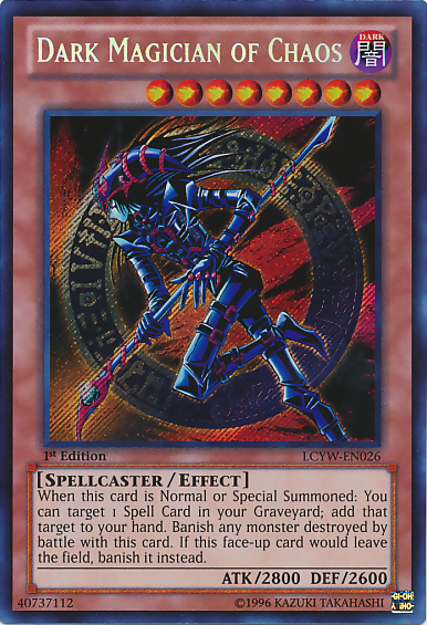 Dark Magician of Chaos [LCYW-EN026] Secret Rare | The Time Vault CA