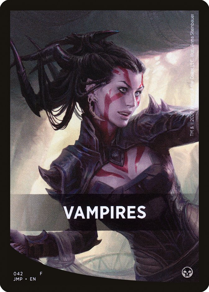 Vampires Theme Card [Jumpstart Front Cards] | The Time Vault CA