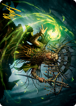 Katilda, Dawnhart Prime Art Card (Gold-Stamped Signature) [Innistrad: Midnight Hunt Art Series] | The Time Vault CA