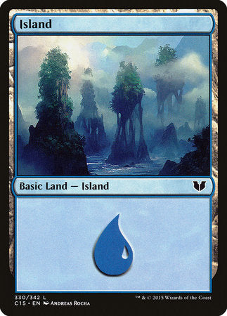 Island (330) [Commander 2015] | The Time Vault CA