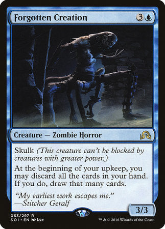 Forgotten Creation [Shadows over Innistrad] | The Time Vault CA