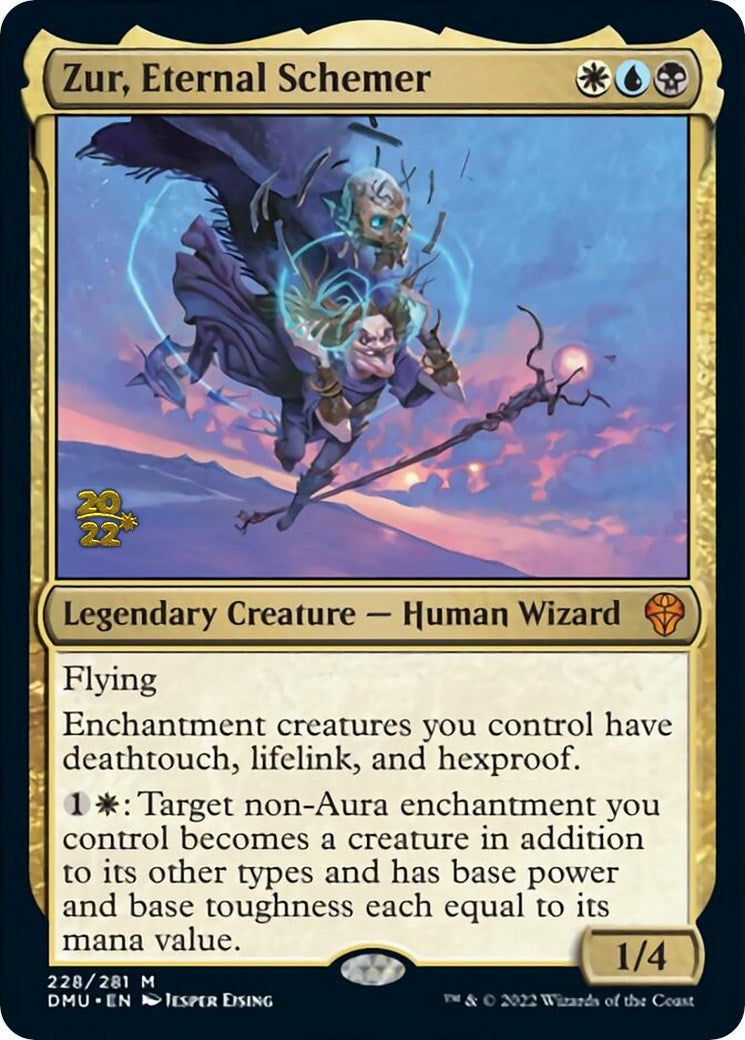 Zur, Eternal Schemer [Dominaria United Prerelease Promos] | The Time Vault CA