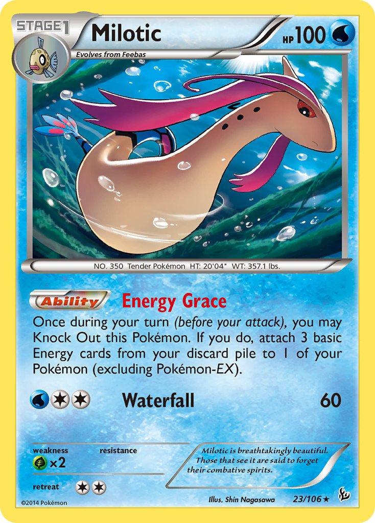 Milotic (23/106) (Theme Deck Exclusive) [XY: Flashfire] | The Time Vault CA