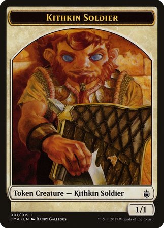 Kithkin Soldier Token (001) [Commander Anthology Tokens] | The Time Vault CA