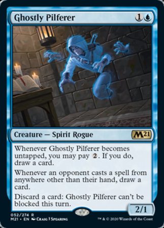 Ghostly Pilferer [Core Set 2021] | The Time Vault CA