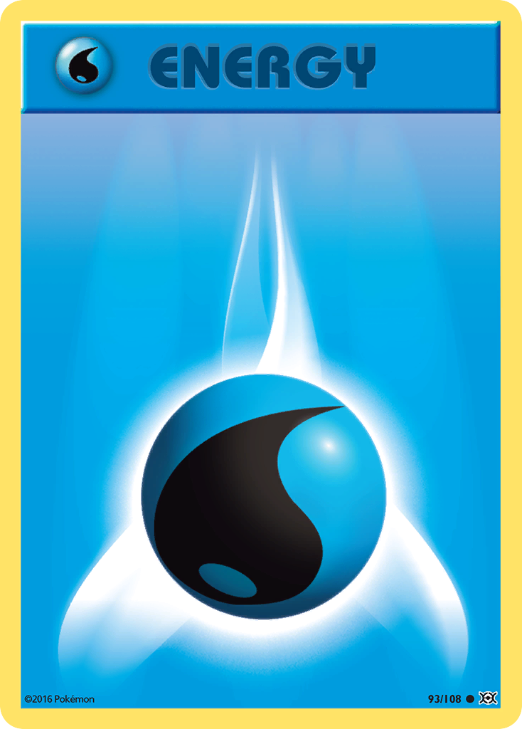 Water Energy (93/108) [XY: Evolutions] | The Time Vault CA