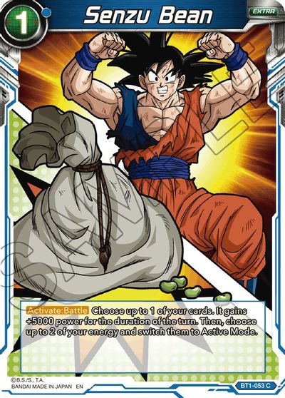 Senzu Bean (Reprint) (BT1-053) [Battle Evolution Booster] | The Time Vault CA