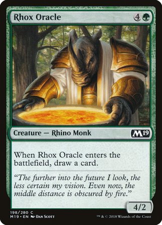 Rhox Oracle [Core Set 2019] | The Time Vault CA