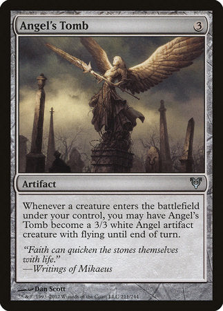 Angel's Tomb [Avacyn Restored] | The Time Vault CA