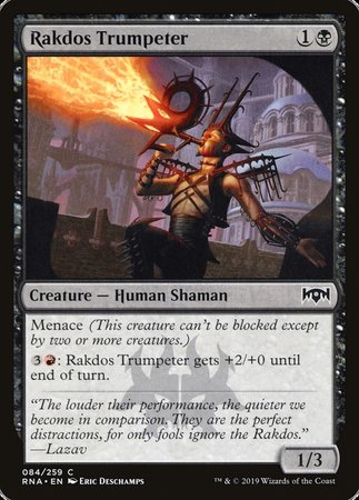 Rakdos Trumpeter [Ravnica Allegiance] | The Time Vault CA