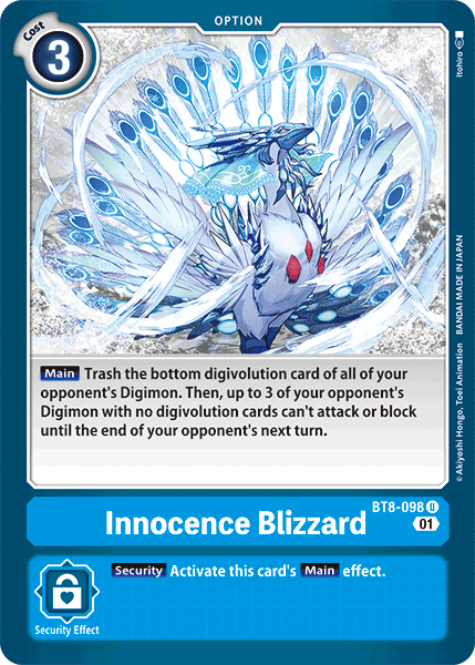 Innocence Blizzard [BT8-098] [New Awakening] | The Time Vault CA