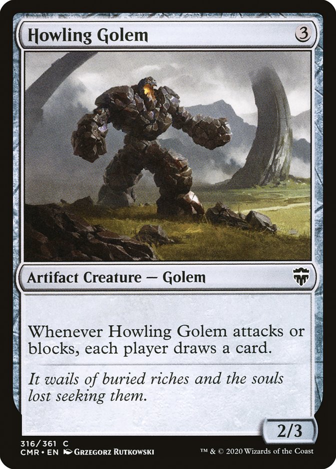 Howling Golem [Commander Legends] | The Time Vault CA