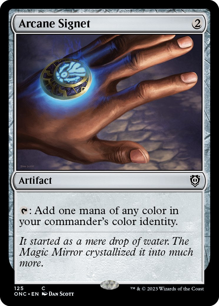 Arcane Signet [Phyrexia: All Will Be One Commander] | The Time Vault CA