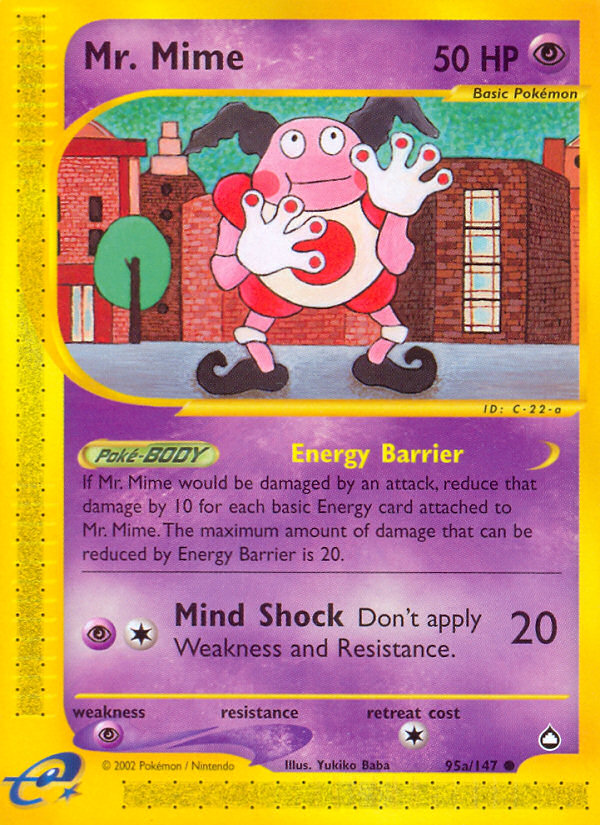Mr. Mime (95a/147) [Aquapolis] | The Time Vault CA