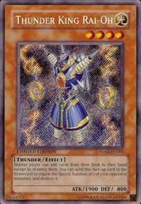 Thunder King Rai-Oh [YG02-EN001] Secret Rare | The Time Vault CA