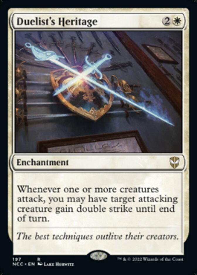 Duelist's Heritage [Streets of New Capenna Commander] | The Time Vault CA