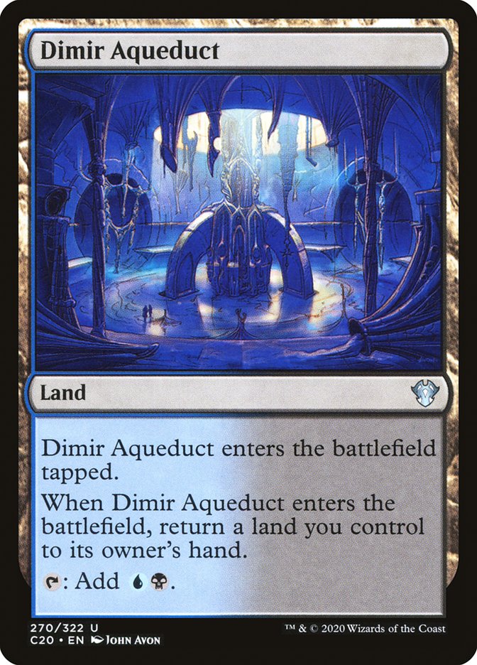 Dimir Aqueduct [Commander 2020] | The Time Vault CA