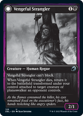 Vengeful Strangler // Strangling Grasp [Innistrad: Double Feature] | The Time Vault CA