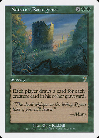 Nature's Resurgence [Seventh Edition] | The Time Vault CA