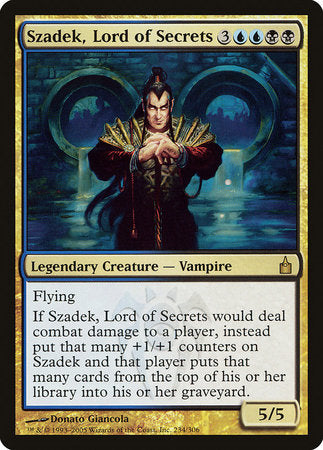 Szadek, Lord of Secrets [Ravnica: City of Guilds] | The Time Vault CA