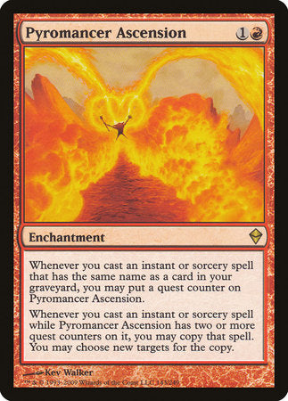 Pyromancer Ascension [Zendikar] | The Time Vault CA