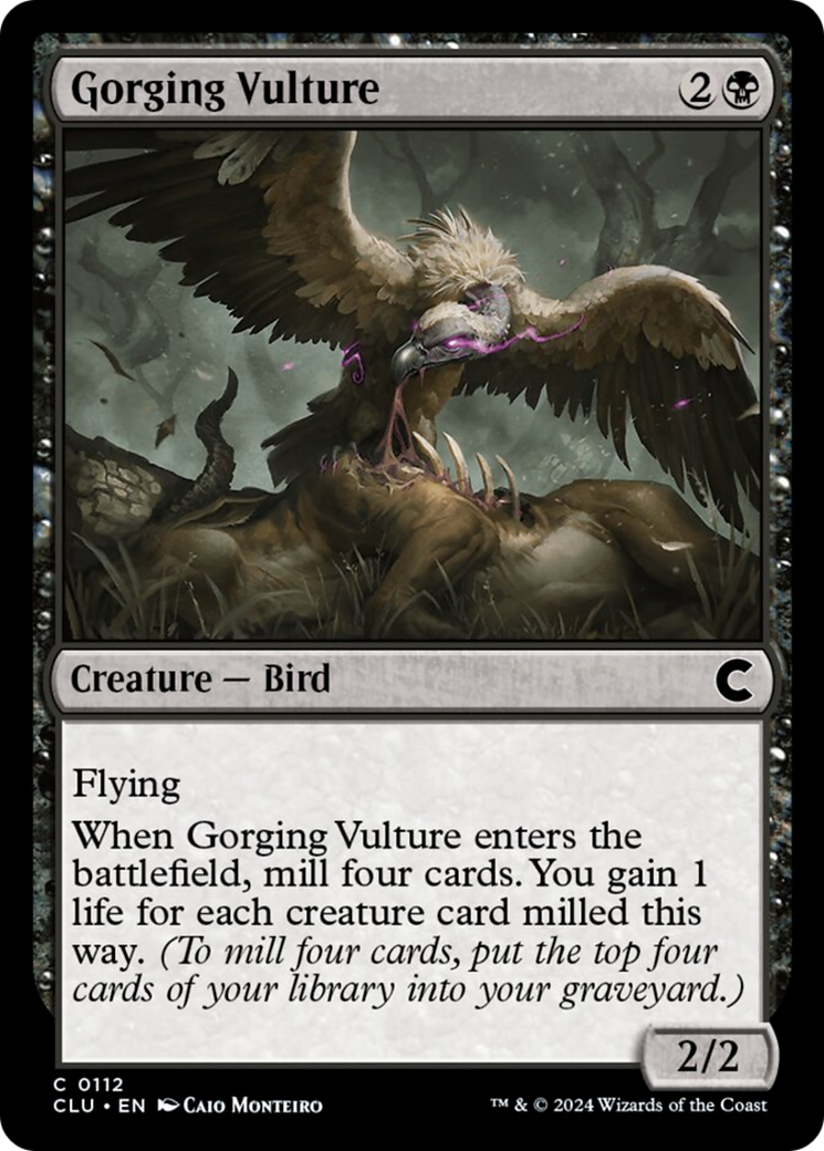 Gorging Vulture [Ravnica: Clue Edition] | The Time Vault CA