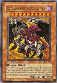 Red Dragon Archfiend/Assault Mode [CRMS-EN004] Ultra Rare | The Time Vault CA