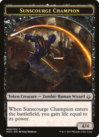 Sunscourge Champion Token [Hour of Devastation Tokens] | The Time Vault CA