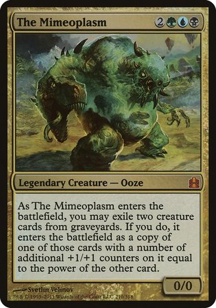The Mimeoplasm (Oversized) [Commander 2011 Oversized] | The Time Vault CA