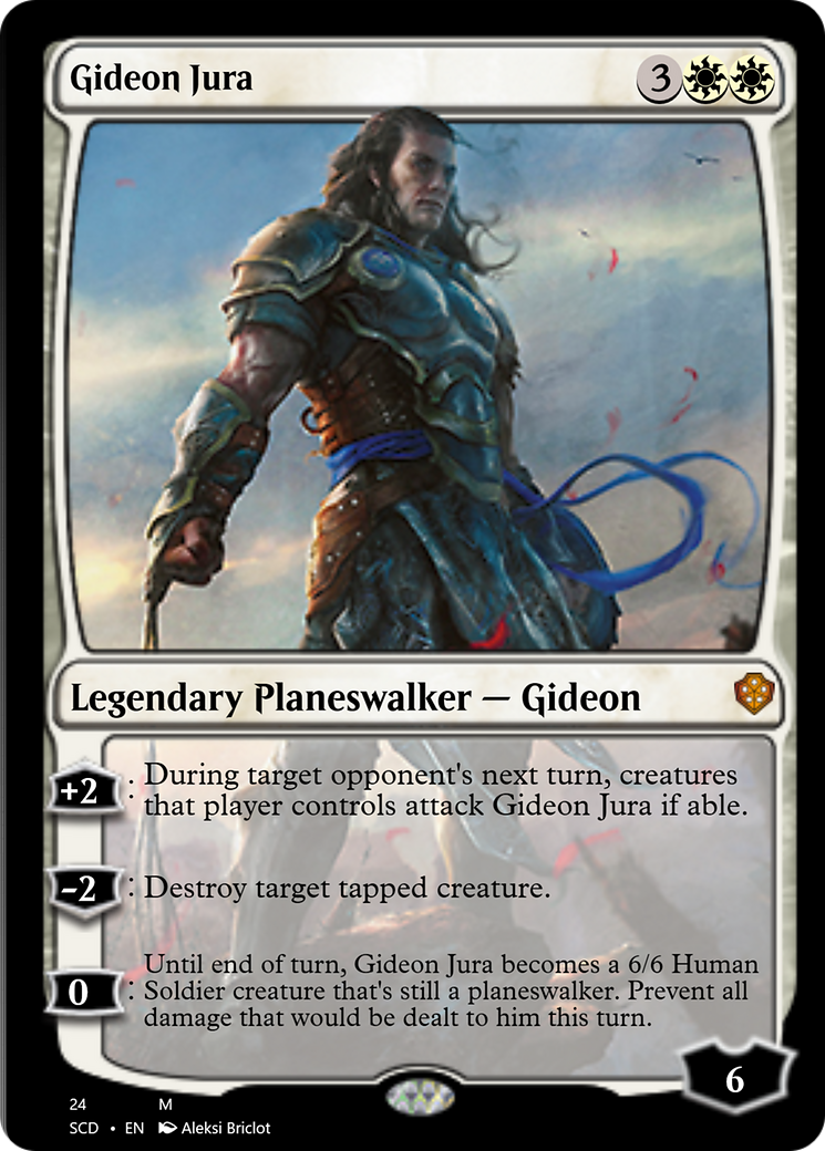 Gideon Jura [Starter Commander Decks] | The Time Vault CA