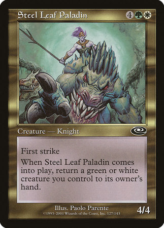 Steel Leaf Paladin [Planeshift] | The Time Vault CA