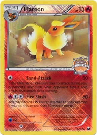 Flareon (12/108) (Regional Championship 2013 Promo) [Black & White: Dark Explorers] | The Time Vault CA