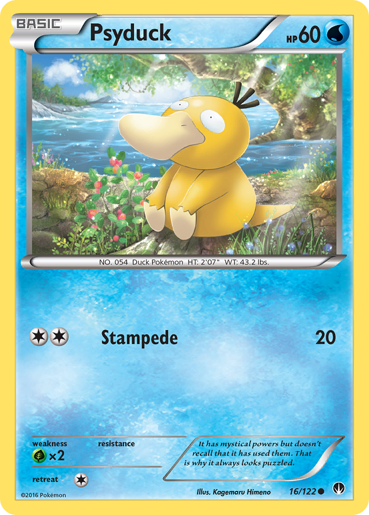 Psyduck (16/122) [XY: BREAKpoint] | The Time Vault CA