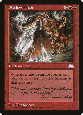 Aether Flash [Weatherlight] | The Time Vault CA