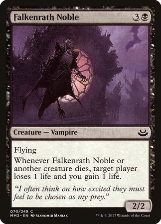 Falkenrath Noble [Modern Masters 2017] | The Time Vault CA