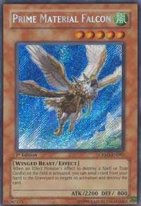 Prime Material Falcon [CRMS-EN082] Secret Rare | The Time Vault CA