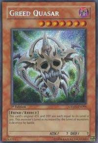 Greed Quasar [CRMS-EN098] Secret Rare | The Time Vault CA