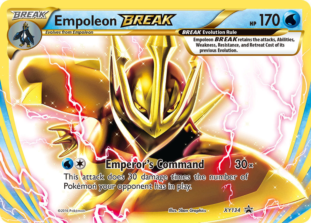 Empoleon BREAK (XY134) [XY: Black Star Promos] | The Time Vault CA