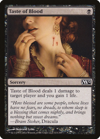 Taste of Blood [Magic 2012] | The Time Vault CA