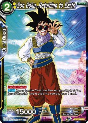 Son Goku, Returning to Earth (BT17-094) [Ultimate Squad] | The Time Vault CA