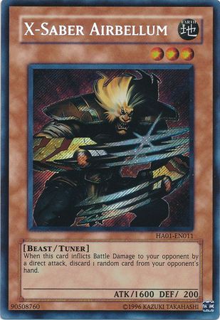 X-Saber Airbellum [HA01-EN011] Secret Rare | The Time Vault CA